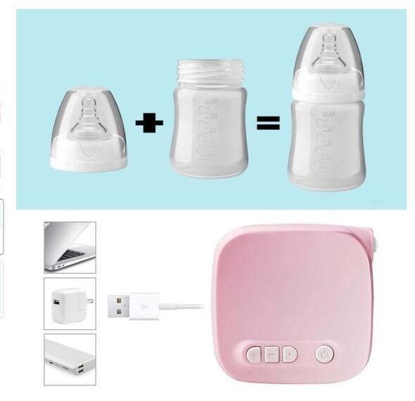Elektrisk bröstpump med naturligt sug - USB-laddning