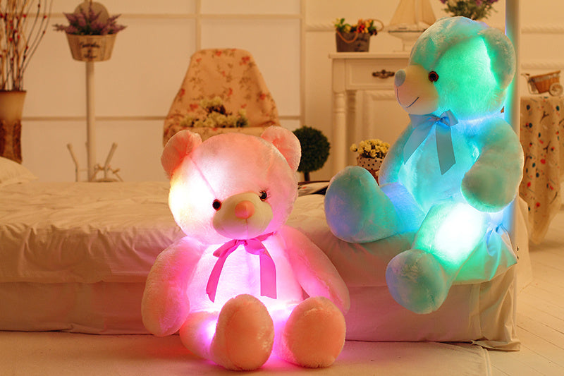 Lysande LED-nallebjörn